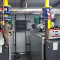 Автоматическая котельная на щепе 4 МВт