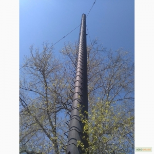 Дымовая труба на растяжках Dy600, (630х8)