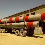 Дымовая труба самонесущая Dy500, (530х8)