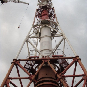 Дымовая труба самонесущая Dy800, (820х8)