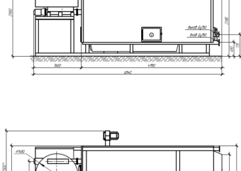 Котёл КВм-7,5 на древесных отходах со шнековой подачей и ворошителем