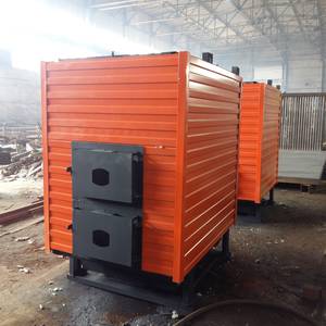 Котел КВр-0,1 на древесных отходах c колосниковой решеткой