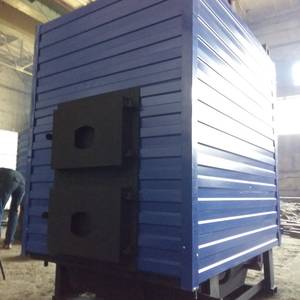 Котел КВр-0,3 на древесных отходах c колосниковой решеткой