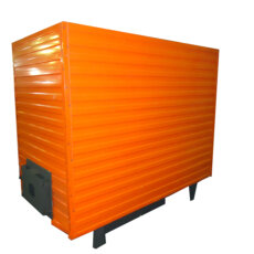 Котел КВр-0,4 на древесных отходах c колосниковой решеткой