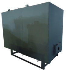 Котел КВр-0,8 на древесных отходах c колосниковой решеткой