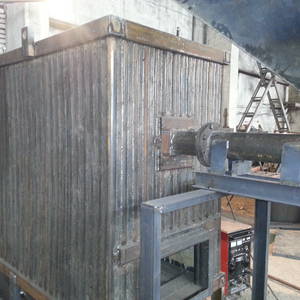 Котёл КВм-0,4 на древесных отходах со шнековой подачей