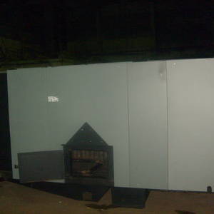 Котёл КВм-0,8 на угле с топкой ТЛПХ