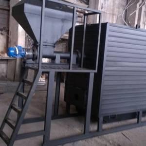 Котёл КВм-1,5 на древесных отходах