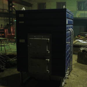 Котёл КВр-0,25 на древесных отходах с топкой ОУР