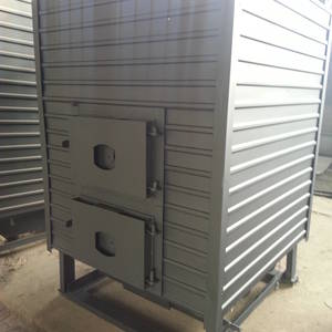 Котёл КВр-0,25 на древесных отходах с топкой ОУР