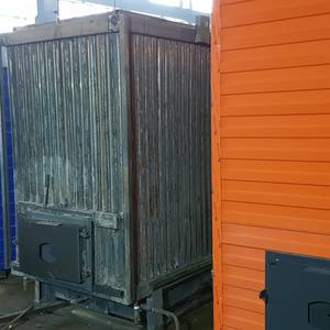 Котёл КВр-0,3 на угле с топкой ОУР