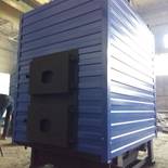 Котёл КВр-0,5 на древесных отходах с топкой ОУР