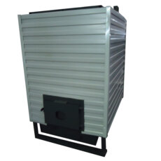 Котёл КВр-0,63 на древесных отходах