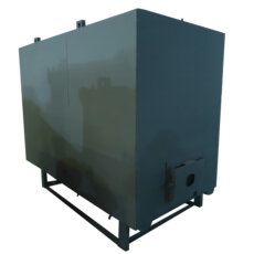 Котёл КВр-0,63 на древесных отходах