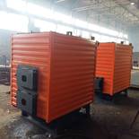 Котёл КВр-0,65 на древесных отходах с топкой ОУР