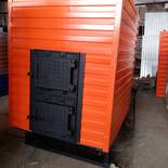 Котёл КВр-0,7 на древесных отходах с топкой ОУР