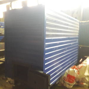 Котёл КВр-0,7 на угле с колосниковой решеткой