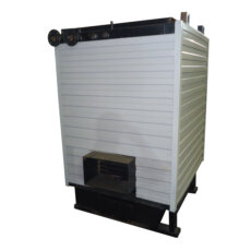 Котёл КВр-0,8 на древесных отходах с топкой ОУР