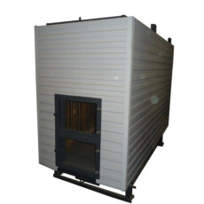 Котёл КВр-0,9 на древесных отходах