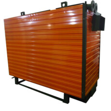 Котёл КВр-1,15 на древесных отходах с топкой ОУР