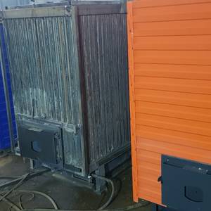 Котёл КВр-1,35 на угле с топкой ОУР