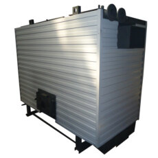 Котёл КВр-3,8 на древесных отходах