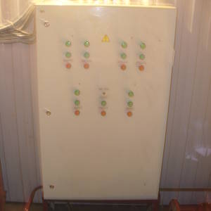 Модульная котельная МКУ-0,1 на основе котла КВр-0,1 на дровах с колосниковой решеткой