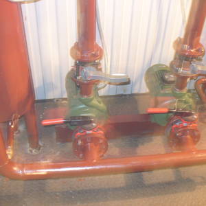 Модульная котельная МКУ-0,1 на основе котла КВр-0,1 на угле с колосниковой решеткой