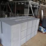 Модульная котельная МКУ-0,2 на основе котла КВр-0,2 на дровах с топкой ОУР