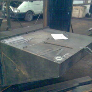 Модульная котельная МКУ-0,2 на основе котла КВр-0,2 на дровах с топкой ОУР