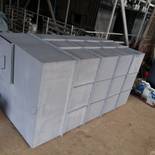 Модульная котельная МКУ-0,2 на основе котла КВр-0,2 на угле с колосниковой решеткой