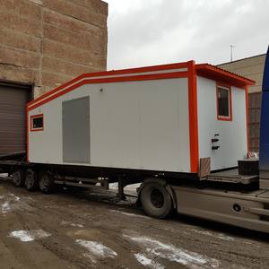 Модульная котельная МКУ-0,2 на основе котла КВр-0,2 на угле с колосниковой решеткой