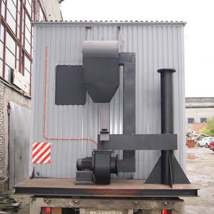 Модульная котельная МКУ-0,2 на основе котла КВр-0,2 на угле с колосниковой решеткой