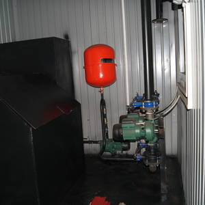 Модульная котельная МКУ-0,2 на основе котла КВр-0,2 на угле с колосниковой решеткой