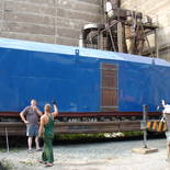 Модульная котельная МКУ-0,2 на основе котла КВр-0,2 на угле с колосниковой решеткой