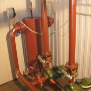 Модульная котельная МКУ-0,25 на основе котла КВр-0,25 на дровах с колосниковой решеткой