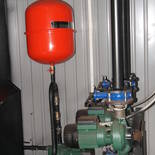 Модульная котельная МКУ-0,3 на основе котла КВр-0,3 на дровах с колосниковой решеткой