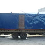 Модульная котельная МКУ-0,3 на основе котла КВр-0,3 на дровах с колосниковой решеткой