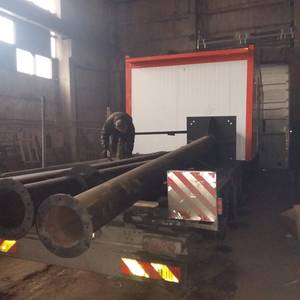 Модульная котельная МКУ-0,35 на основе котла КВр-0,35 на дровах с колосниковой решеткой