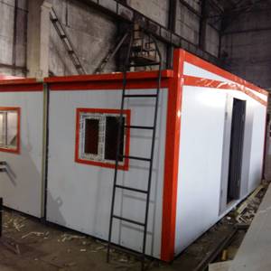 Модульная котельная МКУ-0,4 на основе 2 котлов КВр-0,2 на угле с колосниковой решеткой