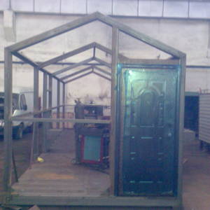 Модульная котельная МКУ-0,4 на основе котла КВм-0,4 на древесных отходах со шнековой подачей