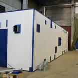 Модульная котельная МКУ-0,45 на основе 3 котлов КВр-0,15 на дровах с колосниковой решеткой