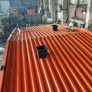 Модульная котельная МКУ-0,5 на основе 2 котлов КВр-0,25 на дровах с колосниковой решеткой