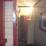 Модульная котельная МКУ-0,5 на основе 2 котлов КВр-0,25 на дровах с топкой ОУР