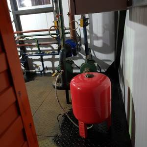 Модульная котельная МКУ-0,6 на основе 2 котлов КВр-0,3 на угле с топкой ОУР