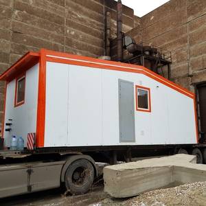 Модульная котельная МКУ-0,6 на основе 3 котлов КВр-0,2 на дровах с колосниковой решеткой