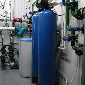 Модульная котельная МКУ-0,8 на основе 2 котлов КВр-0,4 на угле с колосниковой решеткой