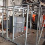 Модульная котельная МКУ-0,8 на основе котла КВр-0,8 на угле с колосниковой решеткой