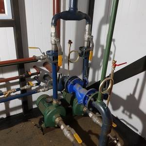 Модульная котельная МКУ-0,8 на основе котла КВр-0,8 на угле с колосниковой решеткой