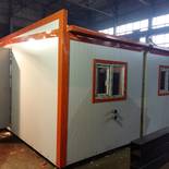 Модульная котельная МКУ-0,9 на основе 3 котлов КВр-0,3 на дровах с колосниковой решеткой